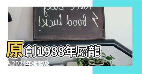 屬龍2024運勢|2024年屬龍人的全年運勢（超詳細）